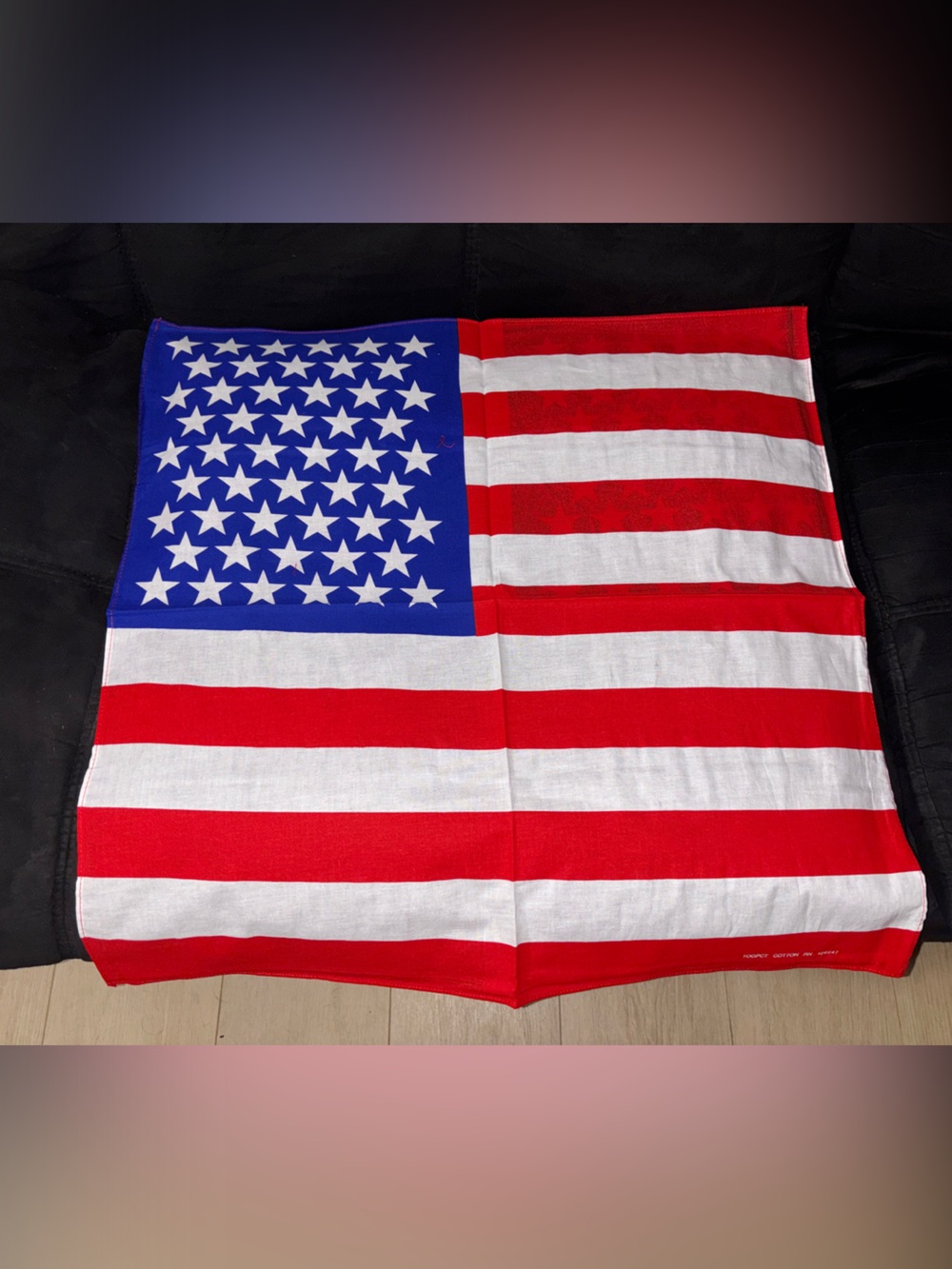 American Flag handkerchief /bag Tilly